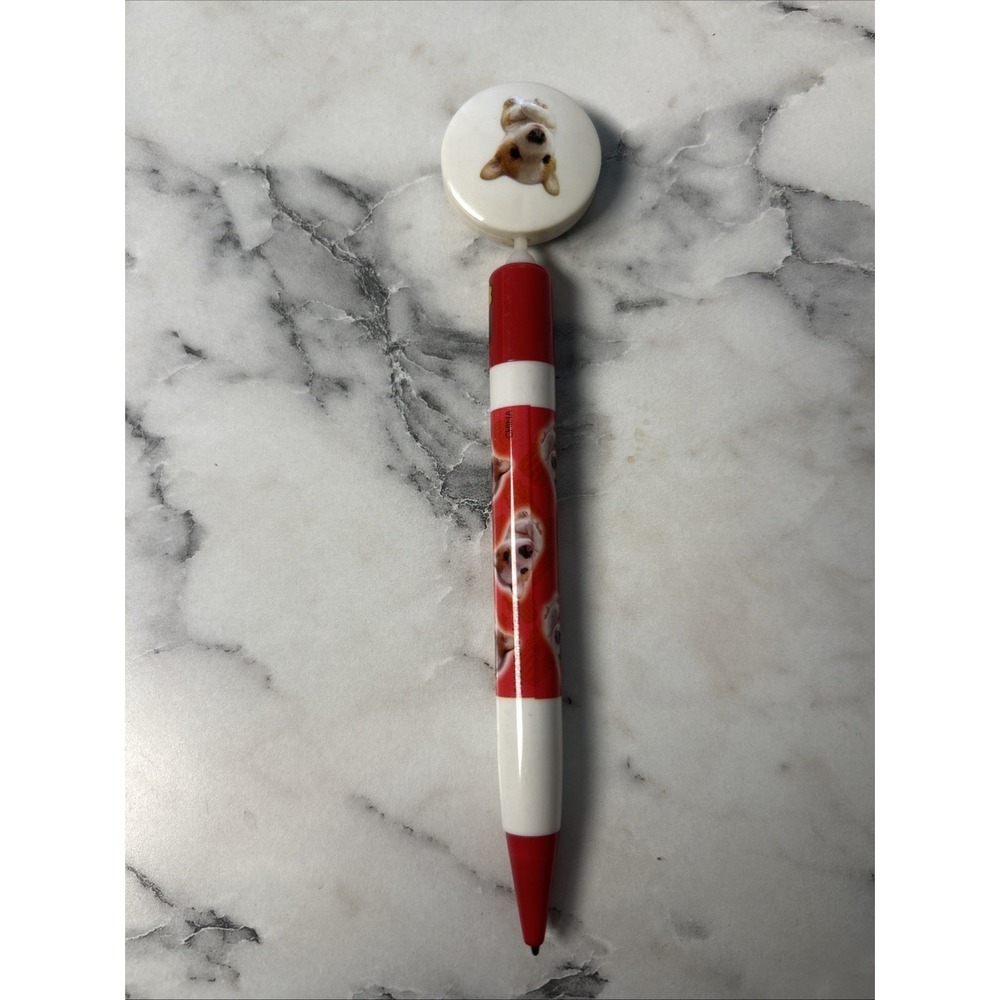 2004 Hana Deka Club "Big Nose" Corgi Pen by Yoneo Morita · Vintage. Dried Ink.